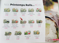 Sushi Muraguchi à Paris menu