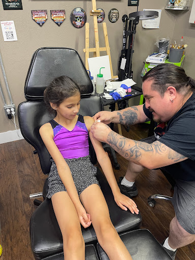 Explore zia tattoo ideas, creative tattoo ideas in Roanoke, available at Saint Cecilias Art Studio