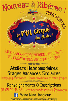 Le P'tit Cirque des Etoiles à Ribérac