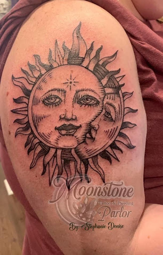 Explore love tattoos ideas, creative tattoo ideas in Shelbyville, available at Moonstone Tattoo and Piercing Parlor