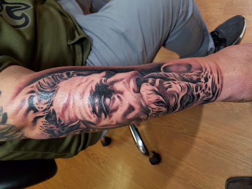 Explore voodoo doll tattoo ideas, creative tattoo ideas in Lewisburg, available at Acacia Tattoo Co.