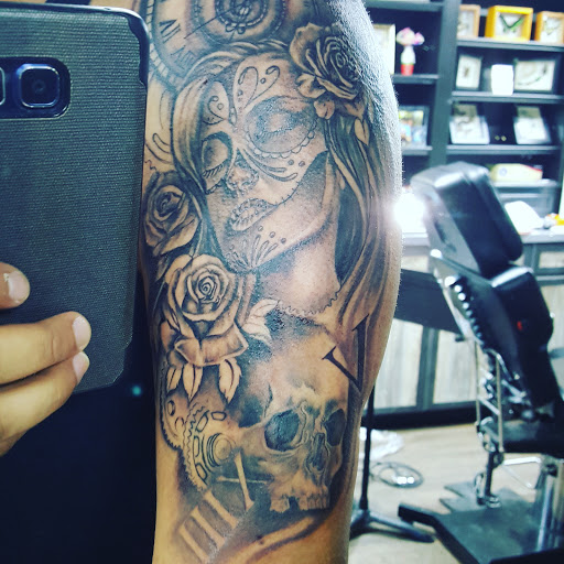 Explore 4 horsemen tattoo ideas, creative tattoo ideas in East Northport, available at Tormented Souls