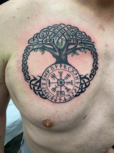 Explore traveling tattoos ideas, creative tattoo ideas in El Paso, available at American Tattoo Society of Ft Bliss