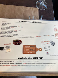L'ENTRE POT'ES Brétigny sur Orge à Brétigny-sur-Orge menu