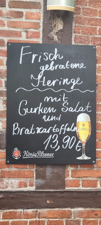 Restaurant allemand Landhaus Kröger à Fehmarn (le menu)