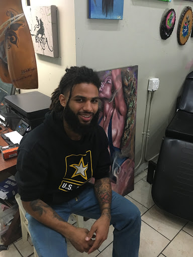 Explore tattoo ideas on the shoulder, creative tattoo ideas in Atlanta, available at Iron Palm Tattoos & Body Piercing Atlanta