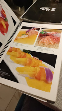 Menu / carte de Haru Asian Fusion Restaurant à Opera