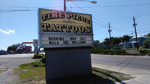Tattoo Shop «Time Piece Tattoos», reviews and photos, 144 N Tyndall Pkwy, Panama City, FL 32404, USA