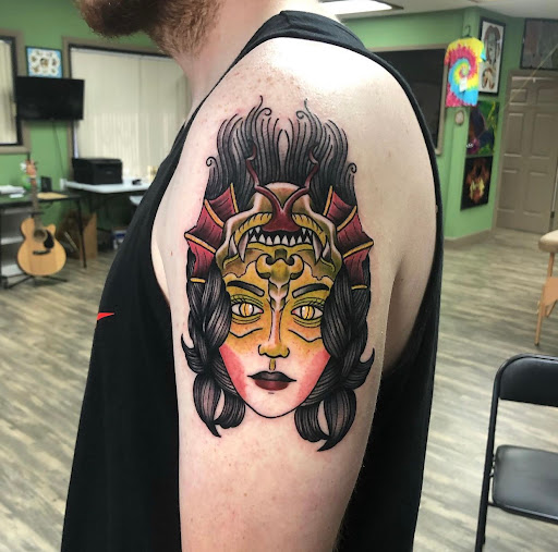 Explore birthday year tattoo ideas, creative tattoo ideas in Campbellsville, available at Green River Tattoo Company