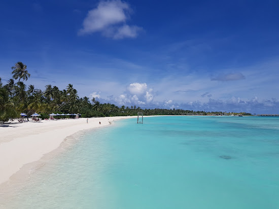 Plage du complexe Kandima Resort