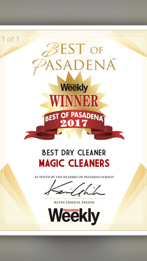 Dry Cleaner «Magic Cleaners and Laundry, Inc.», reviews and photos, 89 N Lake Ave, Pasadena, CA 91101, USA
