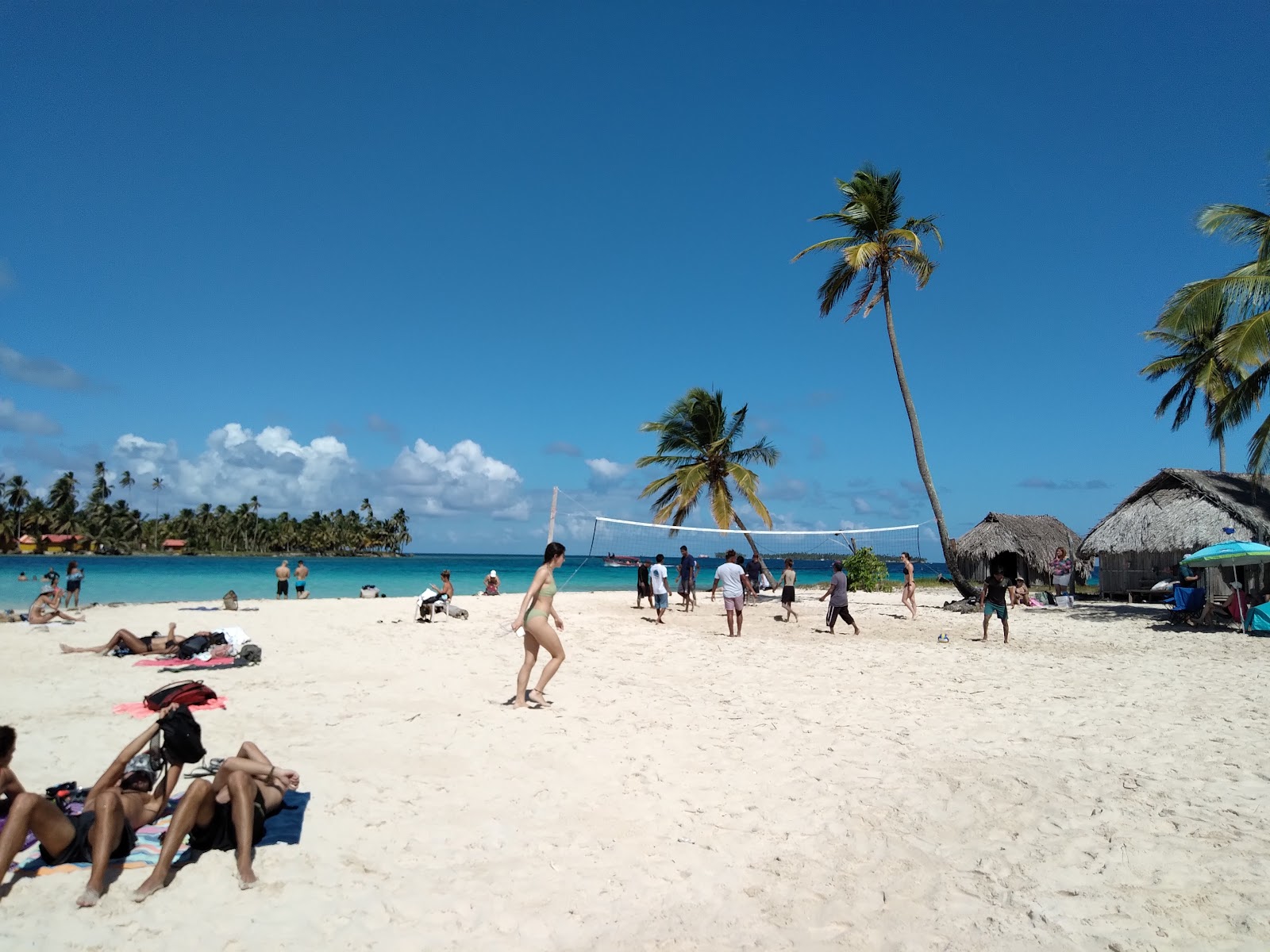 Zdjęcie Plaża na wyspie Anzuelo. z poziomem czystości wysoki