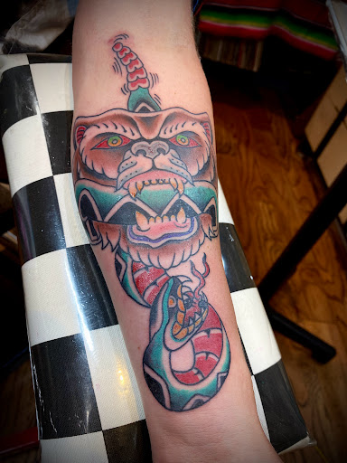 Find cowboy tattoo ideas for your next unique tattoo in Hailey at Mountain Rose Tattoo Studio
