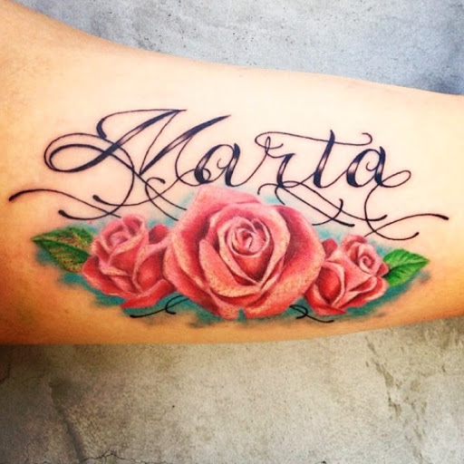 Explore mother and son tattoos ideas, creative tattoo ideas in Hesperia, available at Logic Ink Tattoo & Piercing