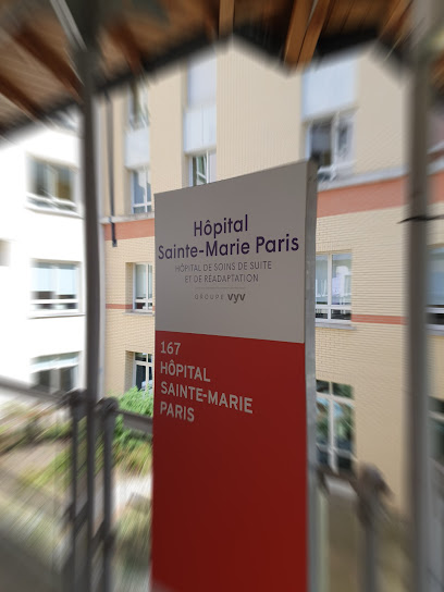 Hôpital Sainte-Marie Paris - Soins de suite et de réadaptation - Groupe VYV
