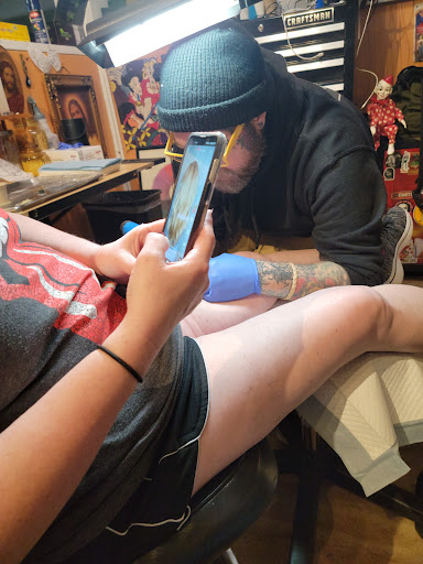 Explore jersey tattoo ideas, creative tattoo ideas in North Charleston, available at Breakthrough Tattoo