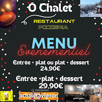 Restaurant -pizzeria Artisanale Ô Chalet -halal à Avignon menu