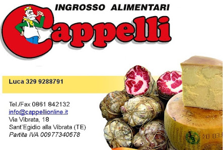 Cappelli Luca Ingrosso Alimentari Via Vibrata, 18, 64016 Sant'Egidio alla Vibrata TE, Italia