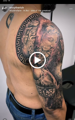 Find tattoo between breast ideas for your next unique tattoo in Woodhaven at 94 Ink Tattoos