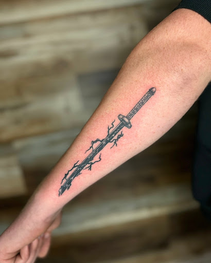 Explore daughter sleeve tattoo ideas, creative tattoo ideas in Biloxi, available at Artisan Ink Studio