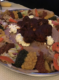Injera du Restaurant éthiopien La Reine de Saba à Paris - n°13