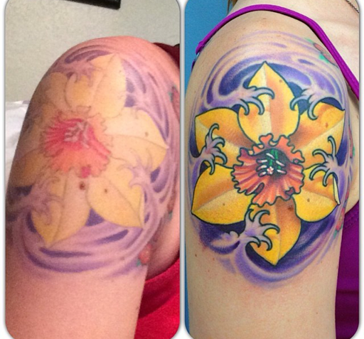 Explore karate tattoo ideas, creative tattoo ideas in Clearwater, available at Moniques Body Art