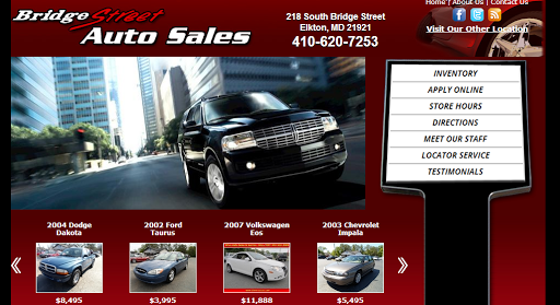 Used Car Dealer «Bridge Street Auto Sales», reviews and photos, 218 S Bridge St, Elkton, MD 21921, USA