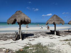 Fotografie cu Playa Holbox - locul popular printre cunoscătorii de relaxare