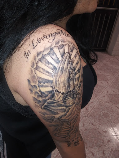 Explore simple leg tattoo ideas, creative tattoo ideas in Houston, available at Orlandos Tattoo Studio