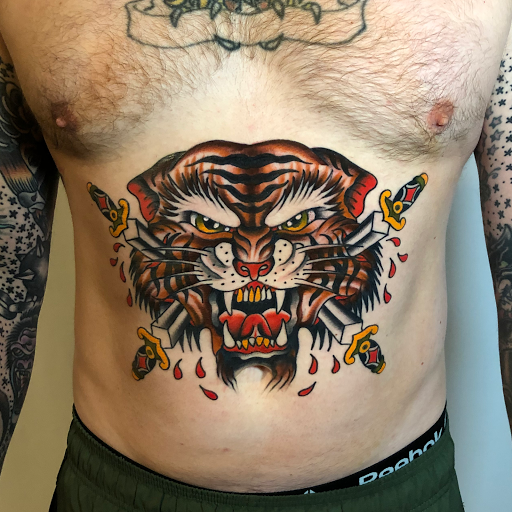 Explore tattoo ideas for death of a loved one, creative tattoo ideas in Johnson City, available at Gold Cross Tattoo Co.