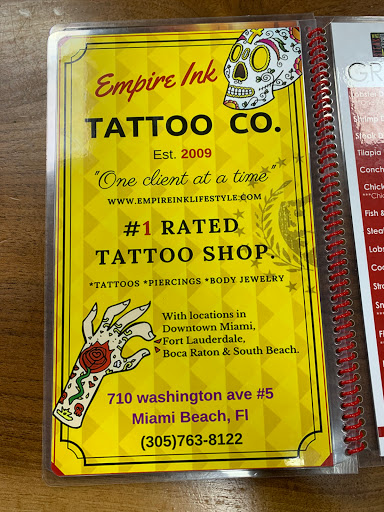 Explore birth flower tattoos ideas, creative tattoo ideas in Miami Beach, available at Empire Ink, South Beach