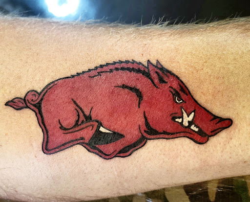 Explore small floral tattoo ideas, creative tattoo ideas in Rogers, available at The Apex Tattoo Studio