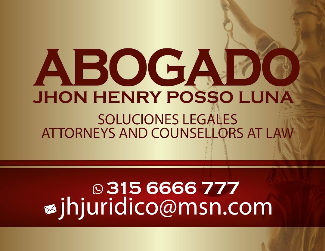 JHON POSSO - ABOGADO IPIALES - SOLUCIONES LEGALES -