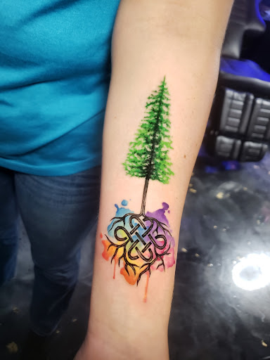 Explore inner forearm tattoos ideas, creative tattoo ideas in Miami, available at Glitterpoop Studios