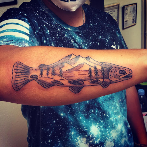 Explore pet memorial tattoo ideas, creative tattoo ideas in Saint Helens, available at Real Eye Zing Art