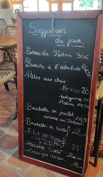 Carte du Pizzeria Bocca d'Oro à Porto-Vecchio