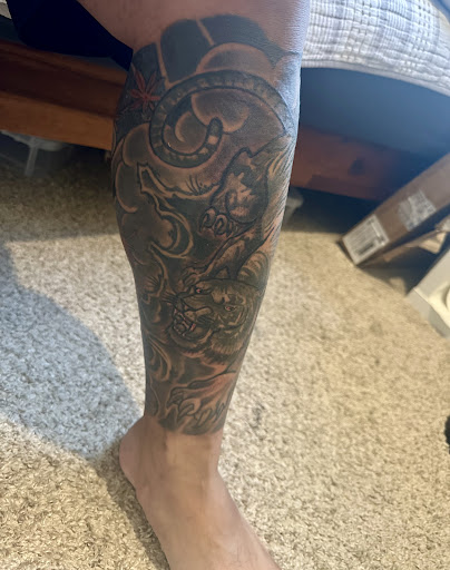 Explore snow tattoo ideas, creative tattoo ideas in Sacramento, available at Zero One Ink