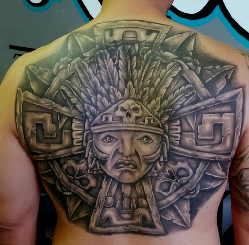 Explore tattoo ideas for behind the ear, creative tattoo ideas in Bakersfield, available at Skin Kings Tattoo