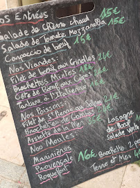 Bistrot de Marius à Le Lavandou menu