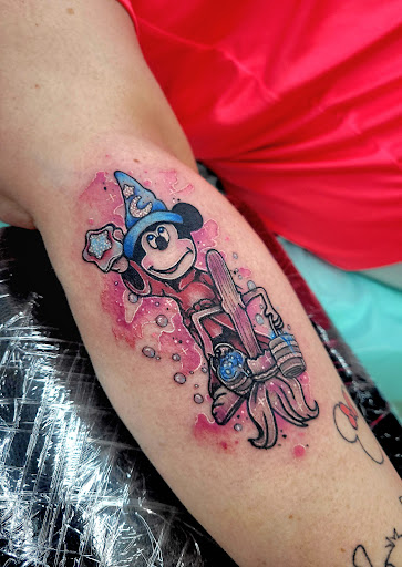 Explore llama tattoo ideas, creative tattoo ideas in Benton, available at Spectrum Tattoo