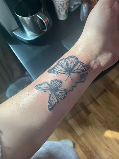 Explore female first tattoo ideas, creative tattoo ideas in Lake Villa, available at Eternal Tiger Tattoo