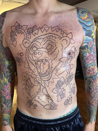 Explore ruby tattoo ideas, creative tattoo ideas in Swannanoa, available at Iron Wolves Tattoo