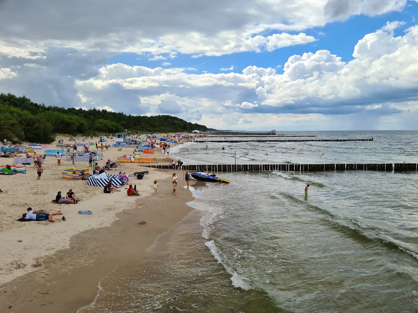 Photo of Sianozety Beach with bright fine sand surface