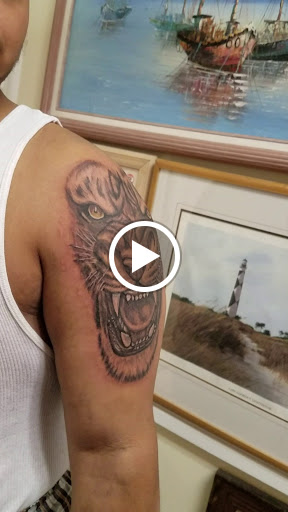 Explore state of georgia tattoo ideas, creative tattoo ideas in Egg Harbor Township, available at Dreamline Ink Tattoo