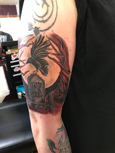 Explore demon slayer tattoo ideas, creative tattoo ideas in Milwaukee, available at West Allis Tattoo & Gallery Tattoo Shop Milwaukee
