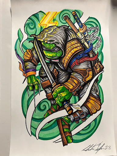 Explore upper arm tattoo ideas, creative tattoo ideas in Cape Canaveral, available at Neo Ronin Dojo