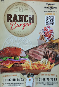 Restaurant halal Ranch Burger Le Bourget à Le Bourget (la carte)