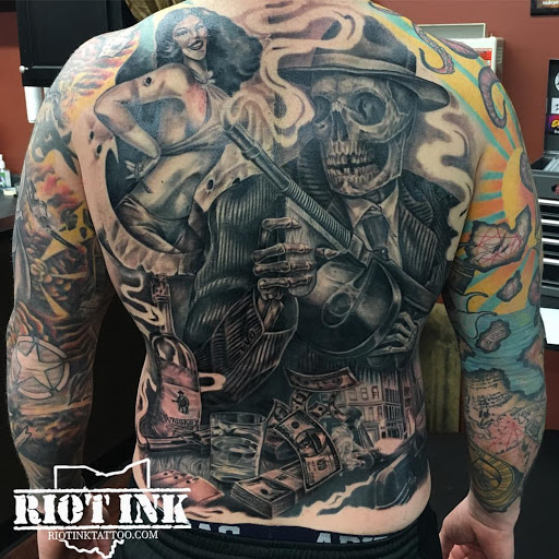 Tattoo Shop «Riot Ink Custom Tattoos», reviews and photos, 8761 Smoky Row Rd, Powell, OH 43065, USA