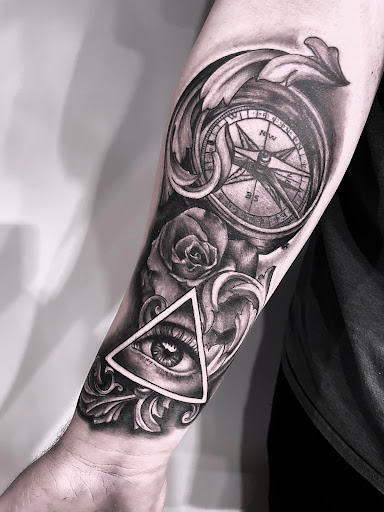 Explore father tattoo ideas for daughter, creative tattoo ideas in Clear Lake, available at Studio 65 Tattoos
