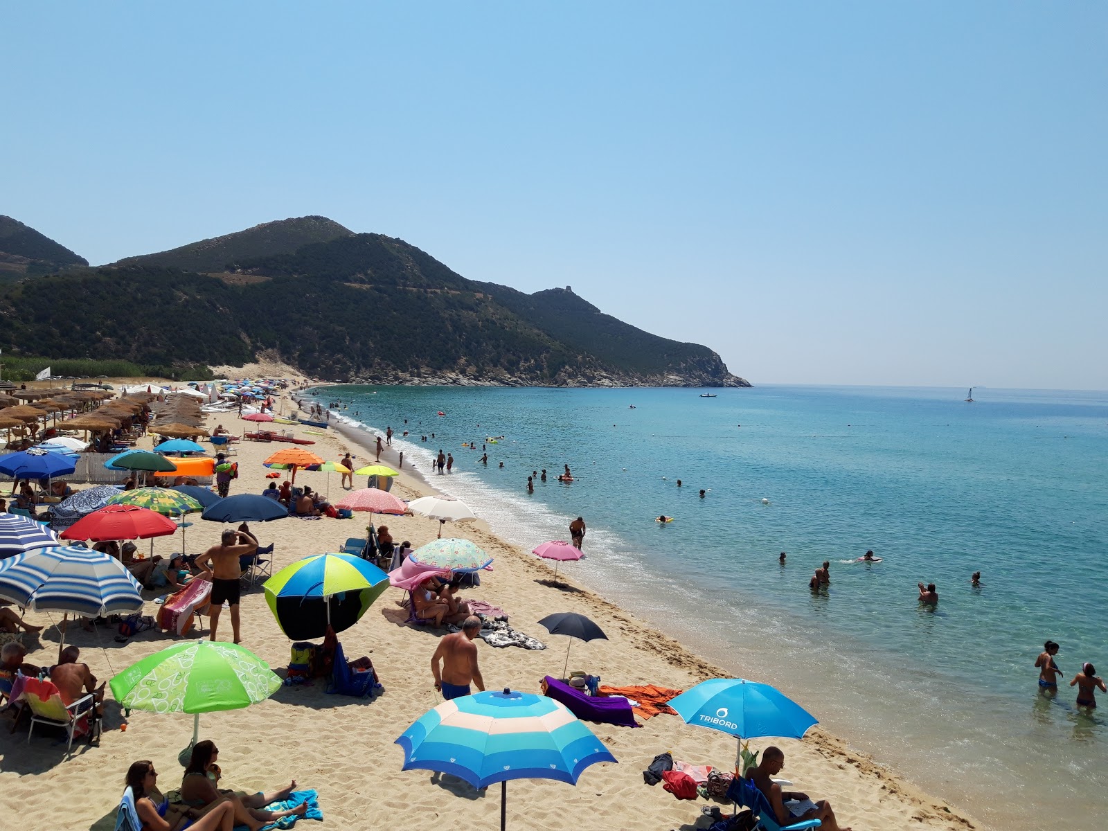 Foto van Solanas Strand voorzieningenruimte